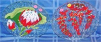 1992, 1993 Sydenstricker Christmas Plates