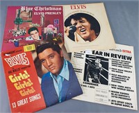 Assorted Vinyl Records    - Elvis