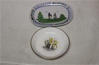 Lot of Two Plates