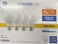 CLASSIC LED 40W LIGHT BULBS