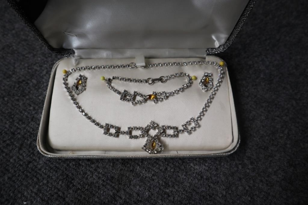 1950's Carmen Rhinestone Set