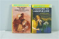 Nancy Drew Mystery Stories #10 and #52