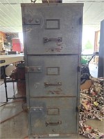 3 drawer extremely heavy safe filing cabinet