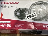 PIONEER 2 WAY SPEAKER RETAIL $120