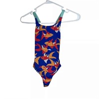 (N) Toddler girl bathing suit XL