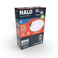 $26 HALO 4-in LED Remodel White Shower Light Kit