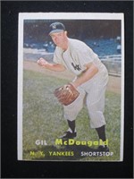 1957 TOPPS #200 GIL MCDOUGALD YANKEES