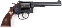 Gun S&W K-38 Masterpiece DA Revolver in .38 SPL