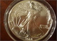 1988 US American Eagle Liberty Silver Dollar