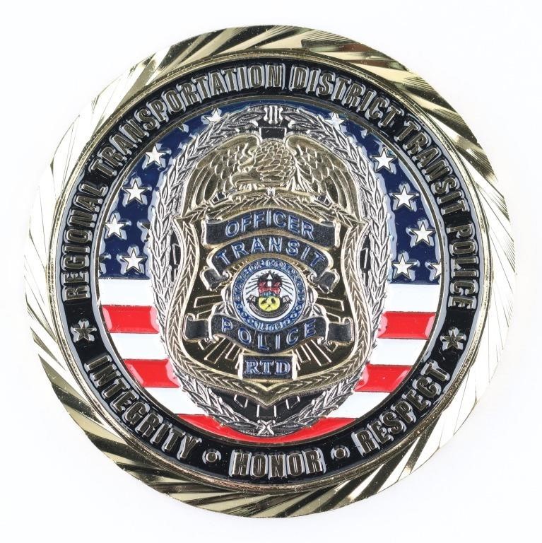 POLICE CHALLENGE COIN