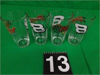 Set of 4 Ernhart Jr Beer Glasses