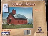 New IHC school house HO scale model