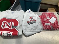 3 NC State shirts L&XL
