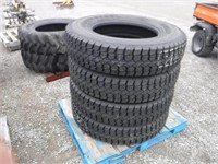 (4) NEW 11R24.5 KELLY TIRES