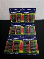 6 new 16 packs of AAA batteries