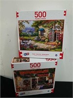 Two new 500 piece puzzles