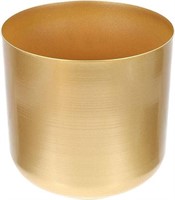 Gold Metal Flower Pot Vase