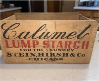 CALUMET LUMP STARCH FOR THE LAUNDRY ADVERTISING