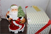 SANTA COOKIE JAR