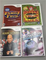 Wii Family Feud, Deal No Deal, Press Your Luck+