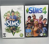 Wii Sims 3 @ PC/Mac Sims 4