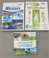 Wii Sports, Sports Resort & Fit Plus