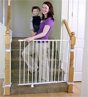 Regalo Extra Tall And Wide 2-in-1 Stairway And