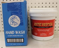 Lot of Hand Wipe Items