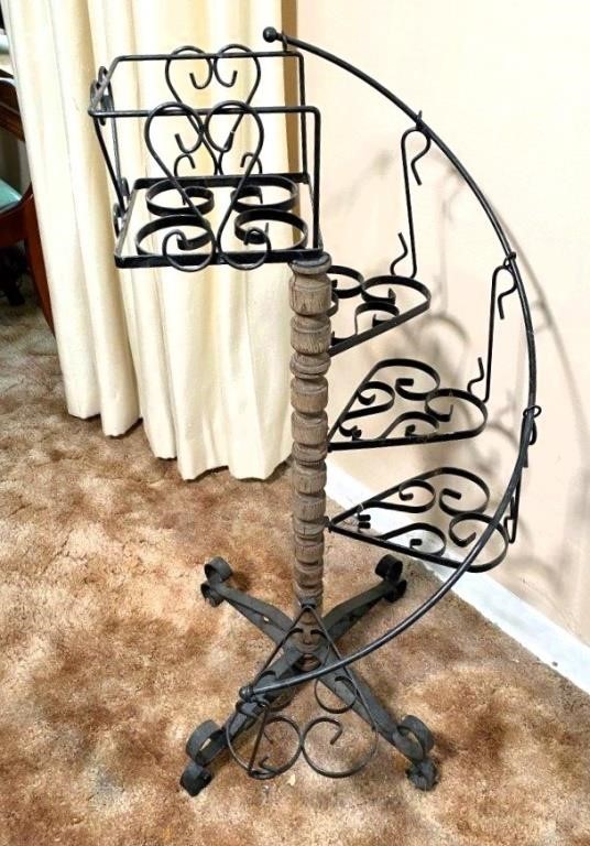 36"x24" spiral plant stand