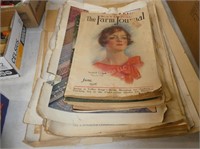Vintage magazines and prints