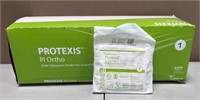 Protexis PI Ortho Sterile Surgical Gloves, Size 7