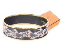 Hermes Enamel Bangle Bracelet