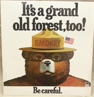 Ad Council Poster "Smokey Bear" "It's a Grand Old