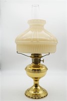 Brass Aladdin Oil Lamp with Shade