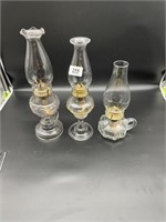 3 Oil Lamps