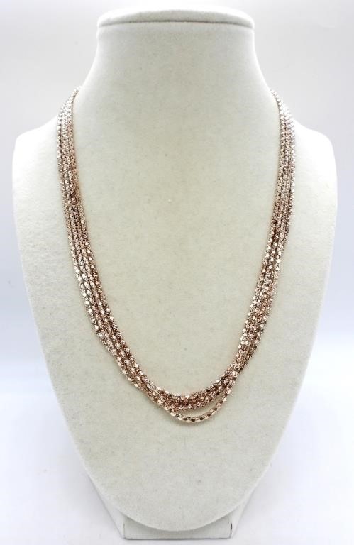 4 STERLING CHAINS