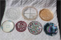 Carnival Glass and Decorative Plates
