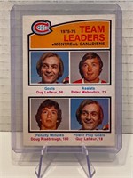 Montreal Canadiens 76/77 Teams Leader NRMINT +