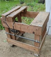 Work Bench with Attached Motor