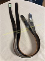 2ct.DE military leather belt (used)