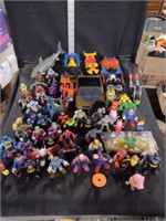 Lrg Lot of Toys-Action Figures-Batman, Shark