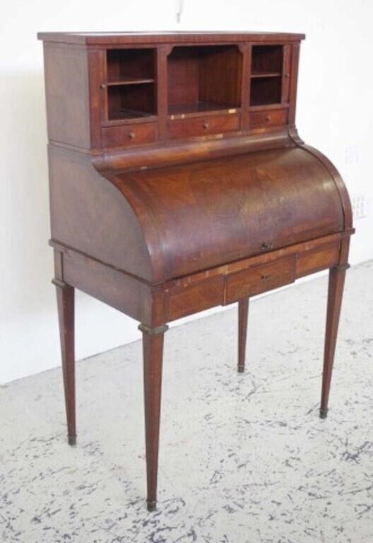 Antique ladies cylinder desk