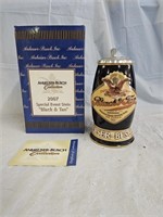 Anheuser Busch 2007 "Black & Tan" Stein