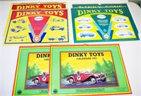 Six Dinky Toys Calendars