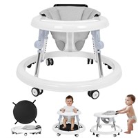 Foldable Baby Walker with Wheels and Anti