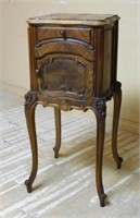 Louis XV Style Walnut Side Cabinet.