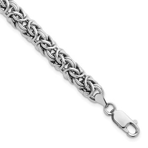 Sterling Silver- Hollow Byzantine Bracelets