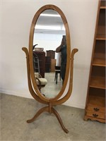 Gorgeous oak Chevelle mirror