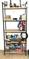 Metal & Pressed Wood Shelf Unit