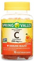 Spring Valley GUMMY Vitamin C 250mg 70 CT